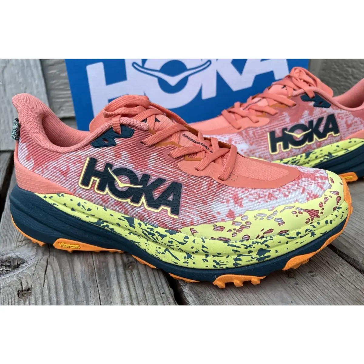 Hoka shoes - Hoka One One Speedgoat 6 - 1147811 FDS - Feldspar/Blue Twilight 0