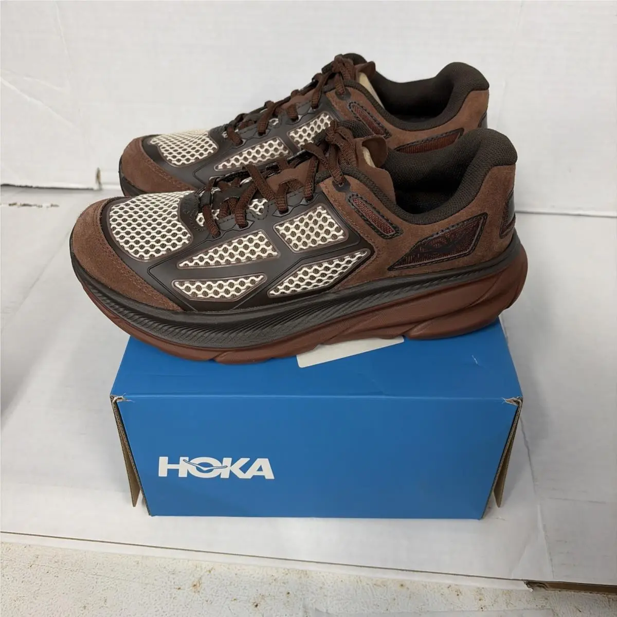 Hoka shoes - Hoka One One Clifton 9 - 1173333-MCS - Mineral Brown: Cast Iron 5