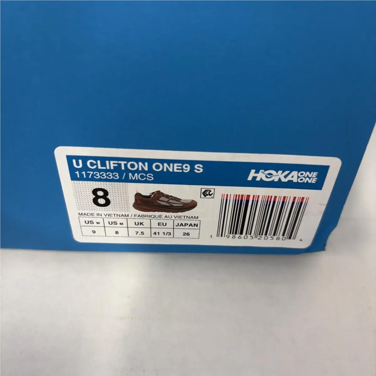 Hoka shoes - Hoka One One Clifton 9 - 1173333-MCS - Mineral Brown: Cast Iron 1