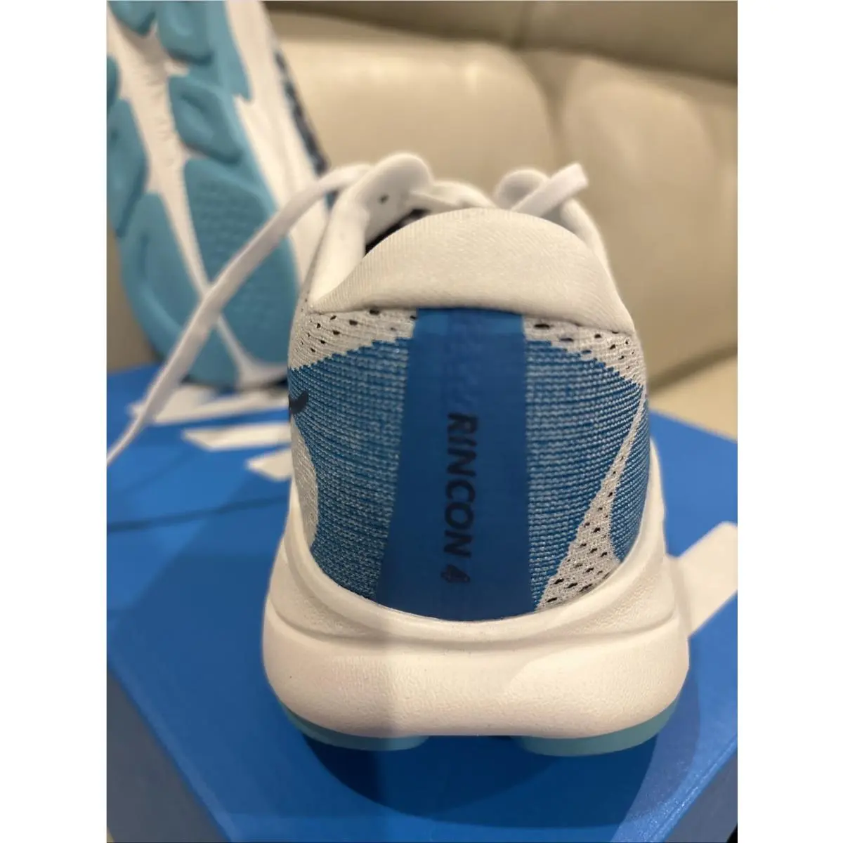 Hoka shoes - Rincon 4 - Rincon - 1155130-FSK - White, Blue 3