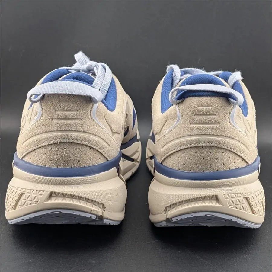 Hoka shoes - Hoka One One Clifton L Suede - 1122571/OTH - Gray / Blue (UPC: 197634054261) 2