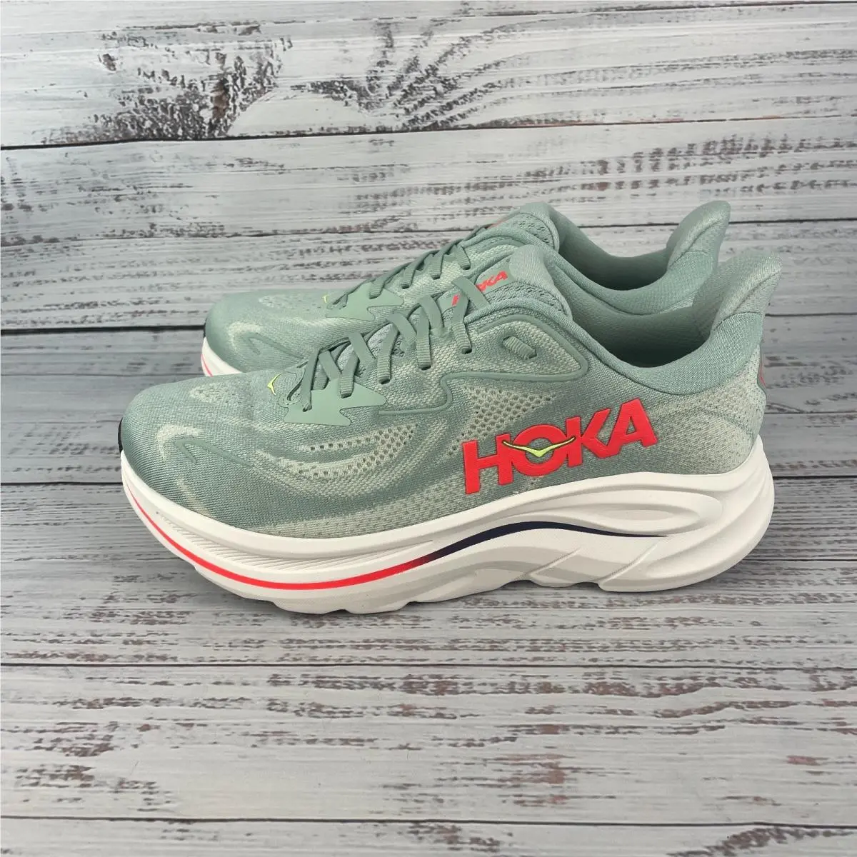 Hoka shoes - Hoka Clifton 10 - Clifton - Orange (UPC: 198605782411) 5