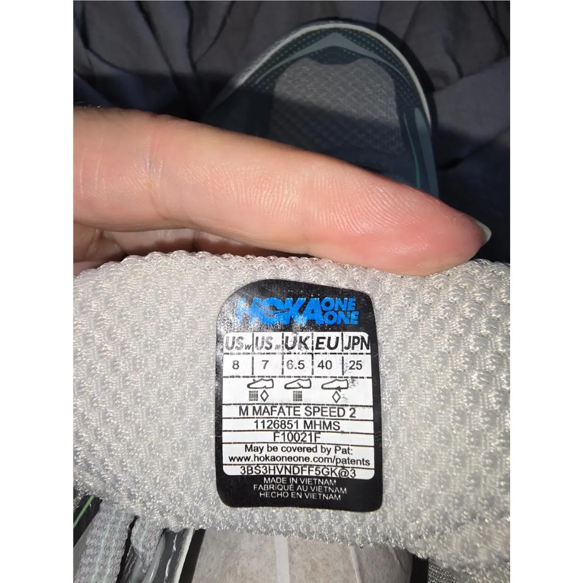 Hoka shoes - Mafate Speed 2 - Mafate Speed - Gray 4