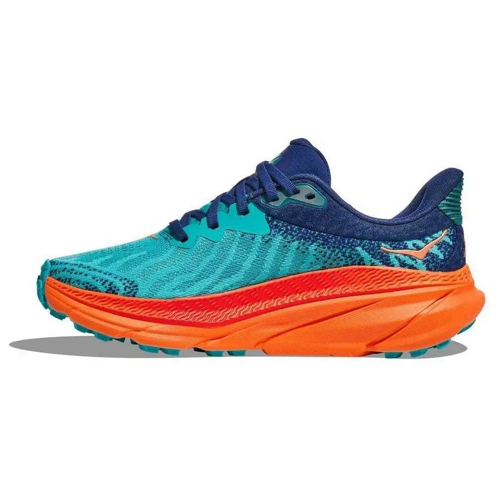 Hoka shoes - Hoka One One Challenger ATR 7 - 1134498 CVOR - Ceramic/ Vibrant Orange (UPC: 196565302892) 0