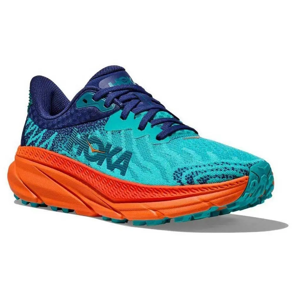 Hoka shoes - Hoka One One Challenger ATR 7 - 1134498 CVOR - Ceramic/ Vibrant Orange (UPC: 196565302892) 1