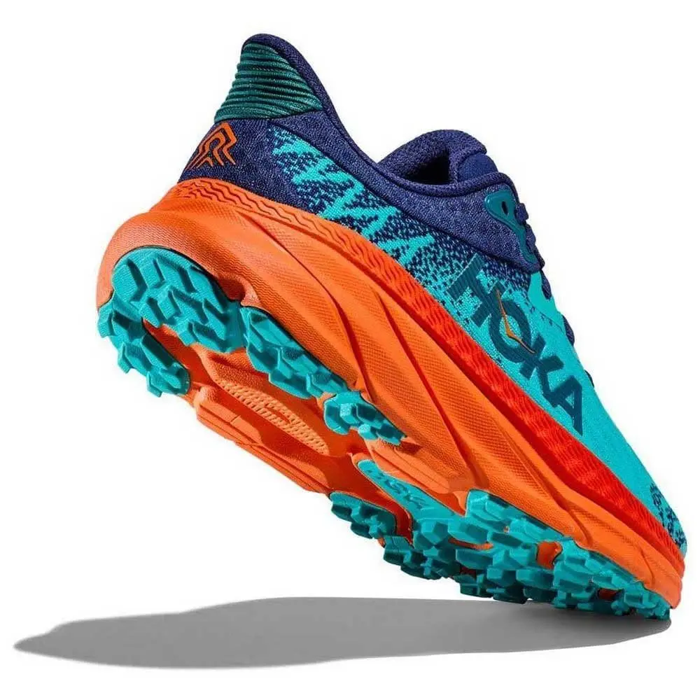 Hoka shoes - Hoka One One Challenger ATR 7 - 1134498 CVOR - Ceramic/ Vibrant Orange (UPC: 196565302892) 3