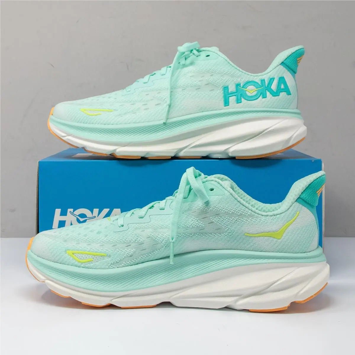 Hoka shoes - HOKA ONE Clifton 9 - ONE Clifton - 1127896-SMQ - Blue, Manufacturer: 1127896-SGLW (UPC: 197634437569) 1
