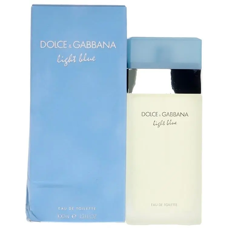 Light Blue By Dolce Gabbana For Women Edt Perfume Spray 3.3oz Shopworn