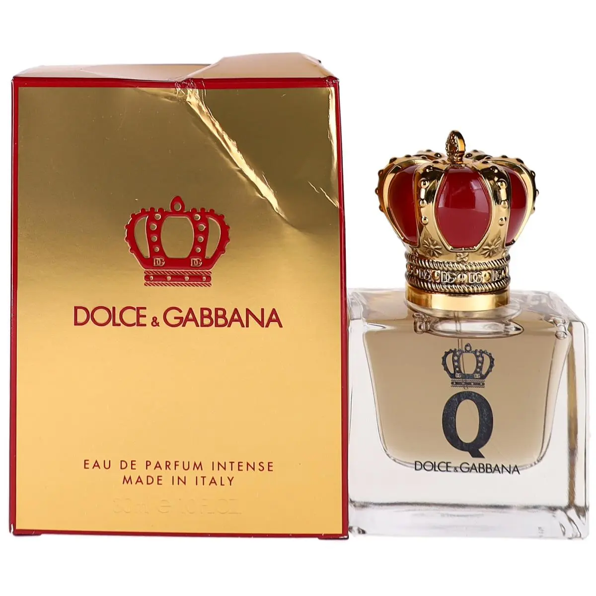 Queen by Dolce Gabbana For Women Eau de Parfum Intense Spray 1oz Shopworn