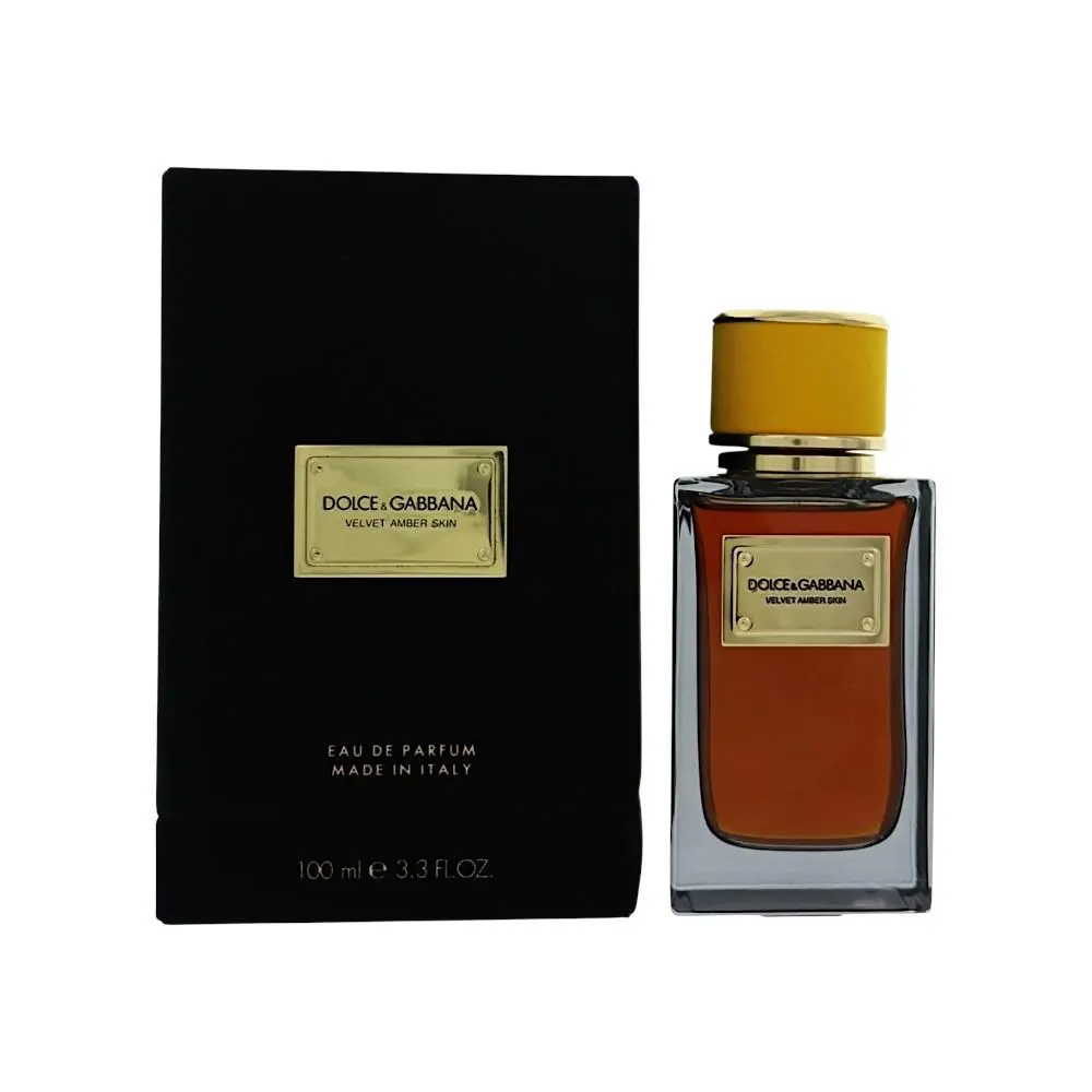 Velvet Amber Skin by Dolce Gabbana Box For Women 3.3 Oz Eau De Parfum Spray
