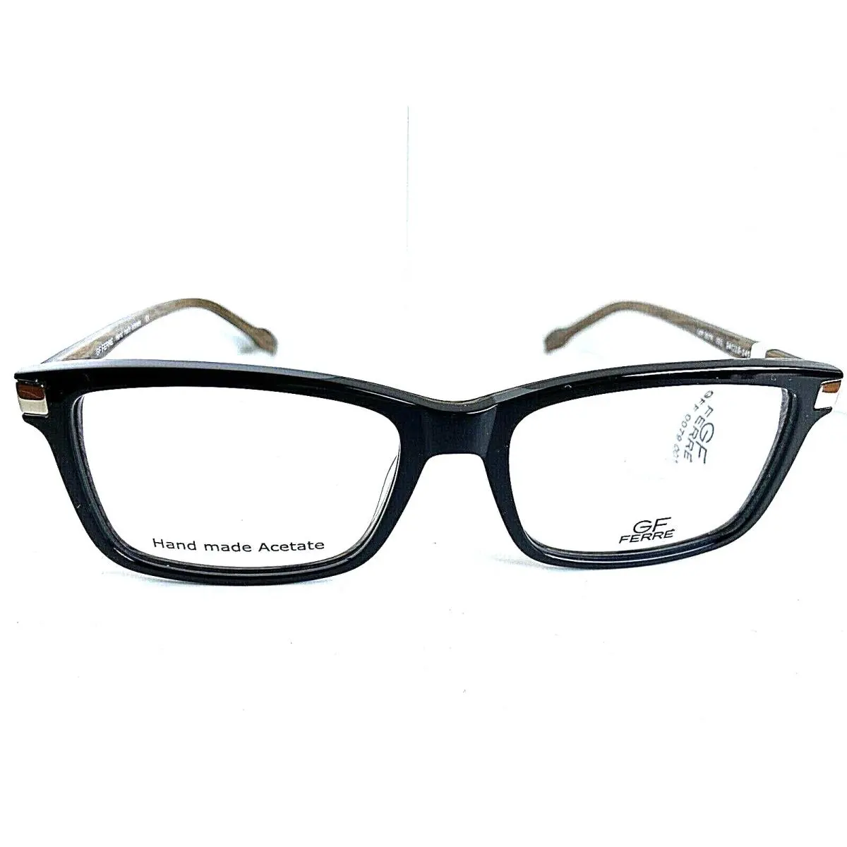 Men`s Eyeglasses Frame Gff 0RT079 001 Black 54mm by Gianfranco Ferre