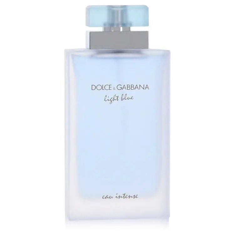 Light Blue Eau Intense by Dolce Gabbana Eau De Parfum Spray Tester 3.3 oz W