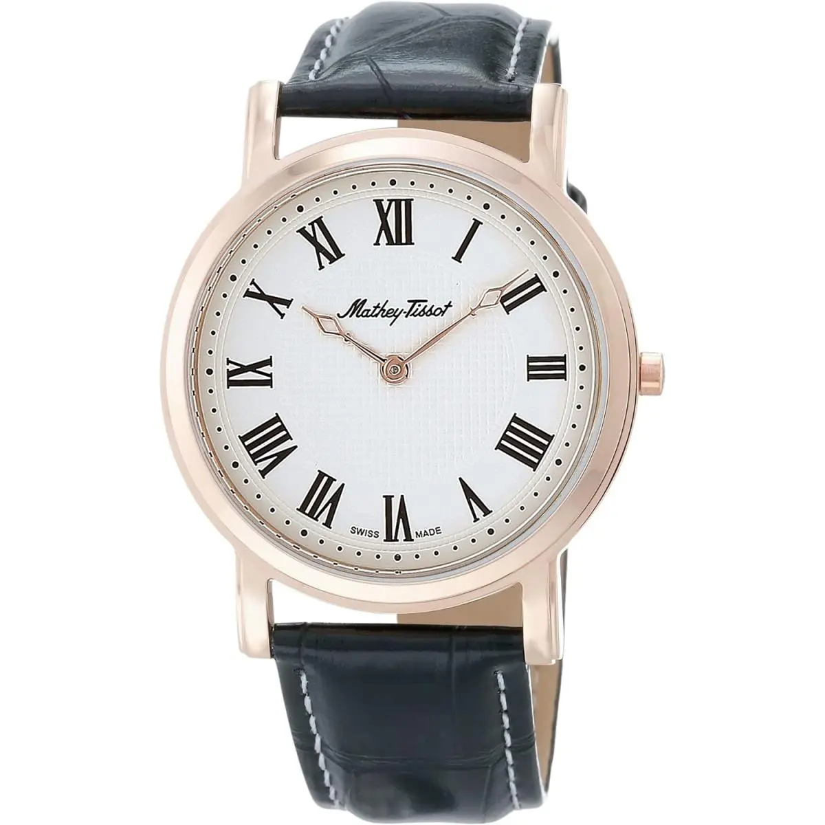 Mathey Tissot Men`s City White Dial Watch - H611252PBR