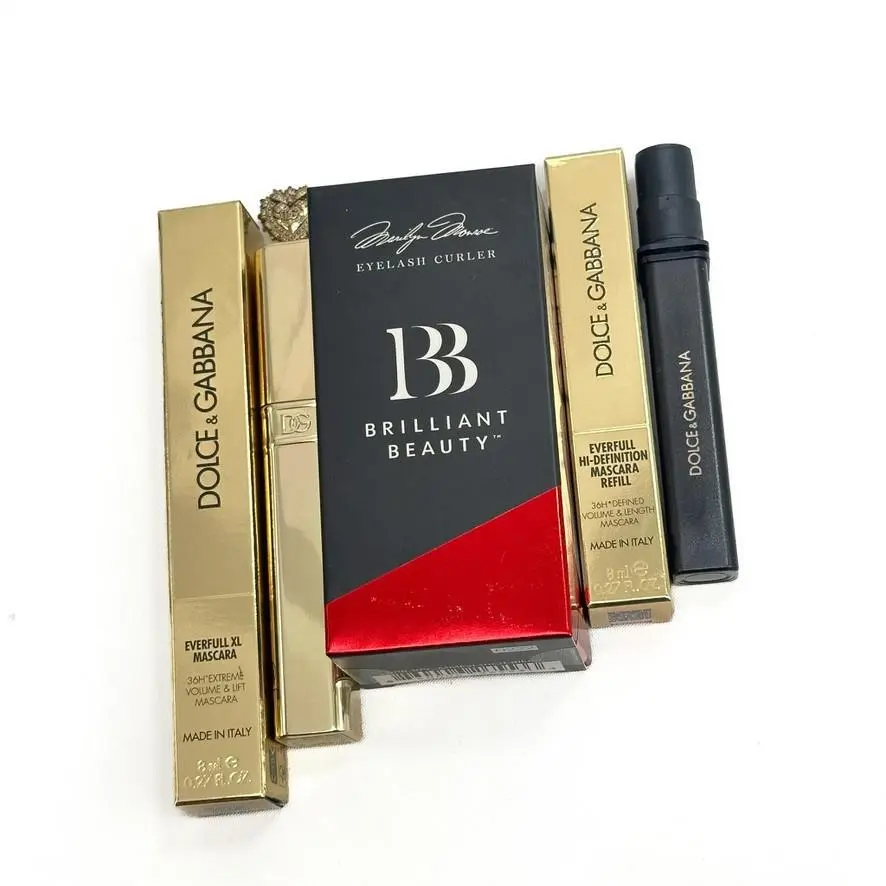 Dolce Gabbana Everfull XL Hi-definition Mascara 01 Black + Eyelash Curler