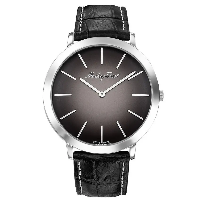 Mathey Tissot Men`s Darius Grey Dial Watch - H7915AS