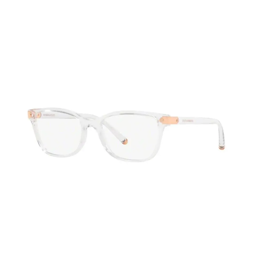 Dolce Gabbana DG5036 3133 Eyeglasses 53mm Crystal / Clear Demo Lens