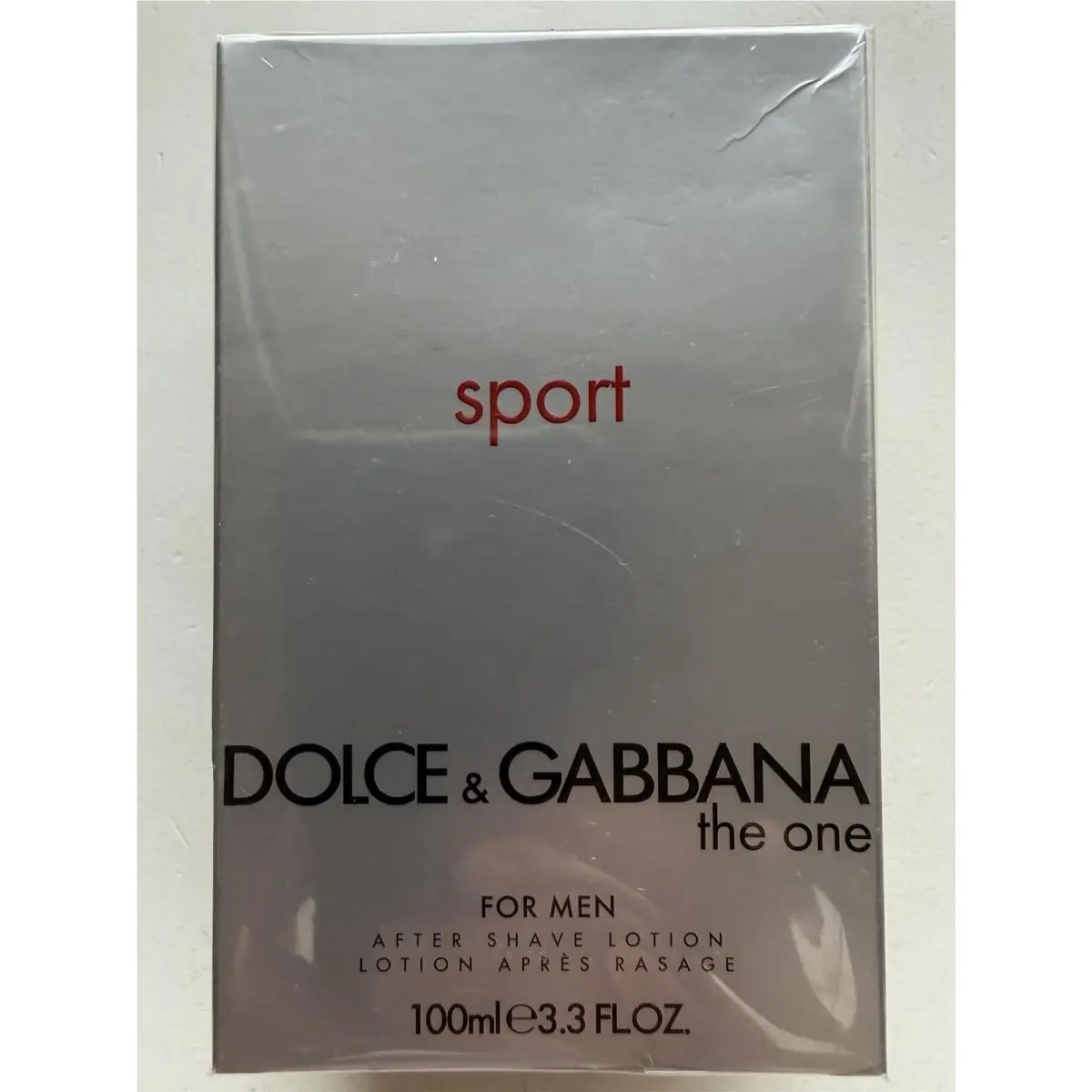 After Shave Lotion Dolce Gabbana The One Sport For Men 100ml 3.3oz