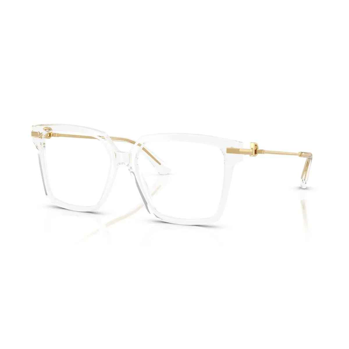 Dolce Gabbana DG3397 3133 Eyeglasses 56mm Crystal / Clear Demo Lens