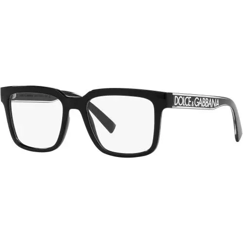 Dolce Gabbana DG5101 501 Eyeglasses 52mm Black / Clear Demo Lens
