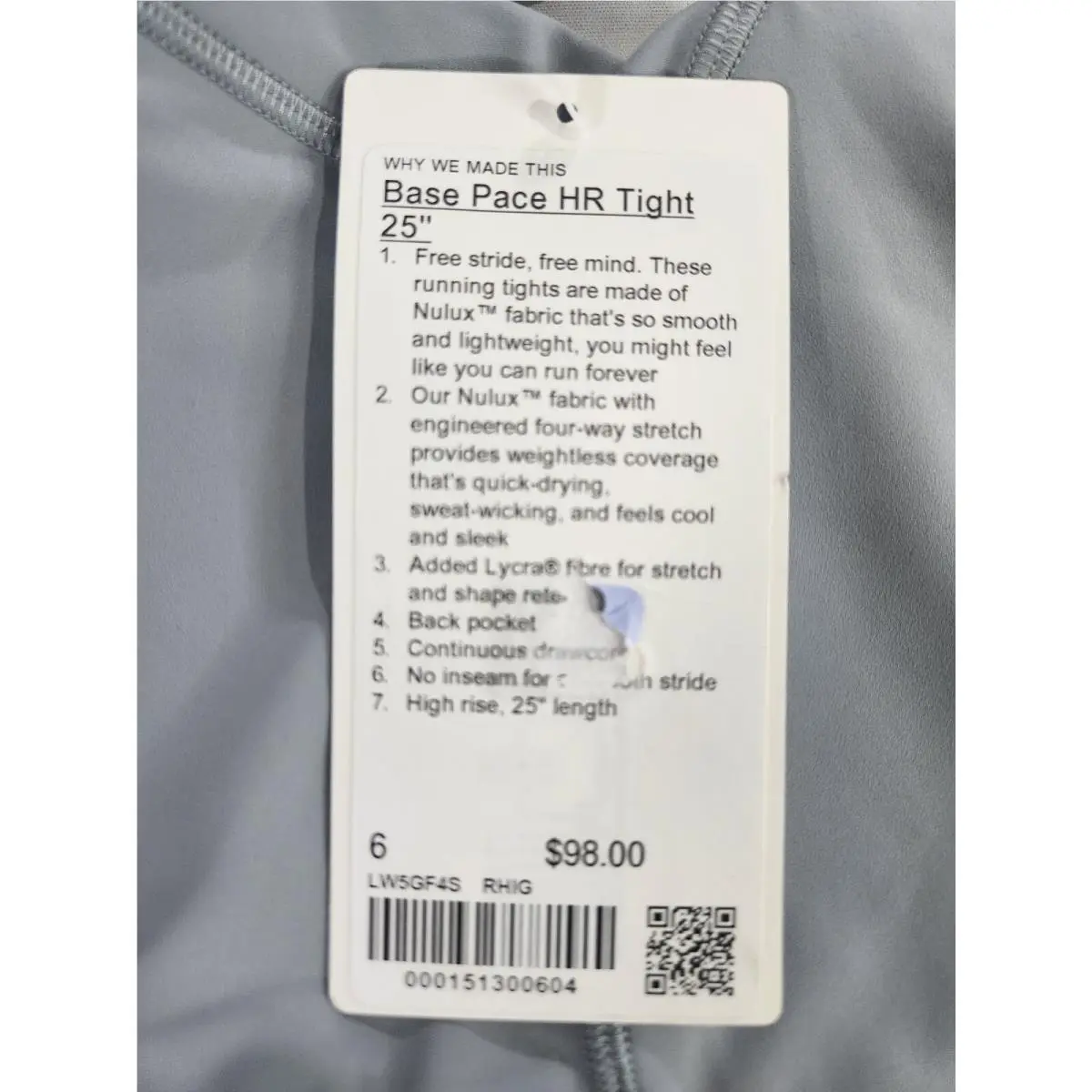 Lululemon clothing - Gray 3