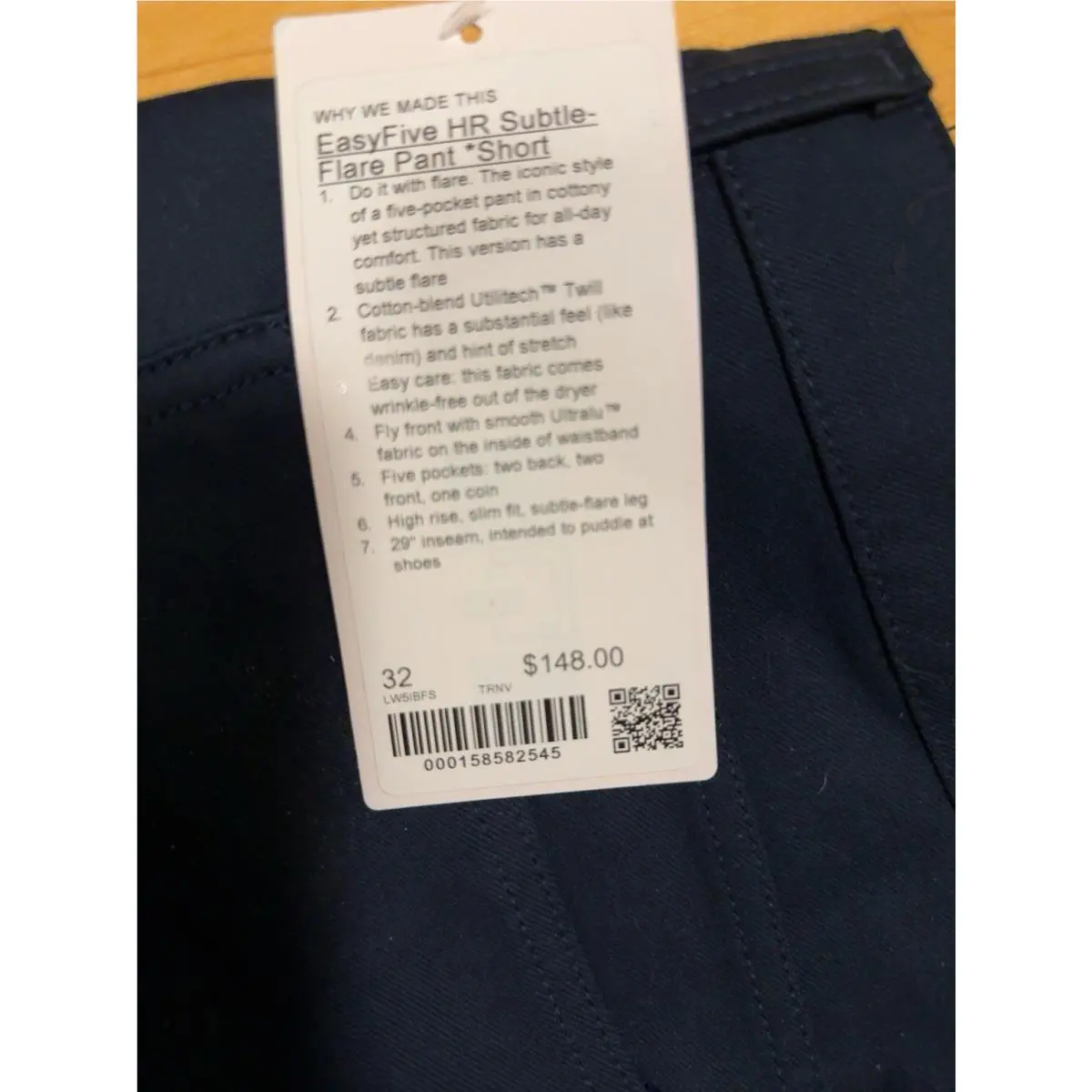 Lululemon clothing - Navy Blue 2