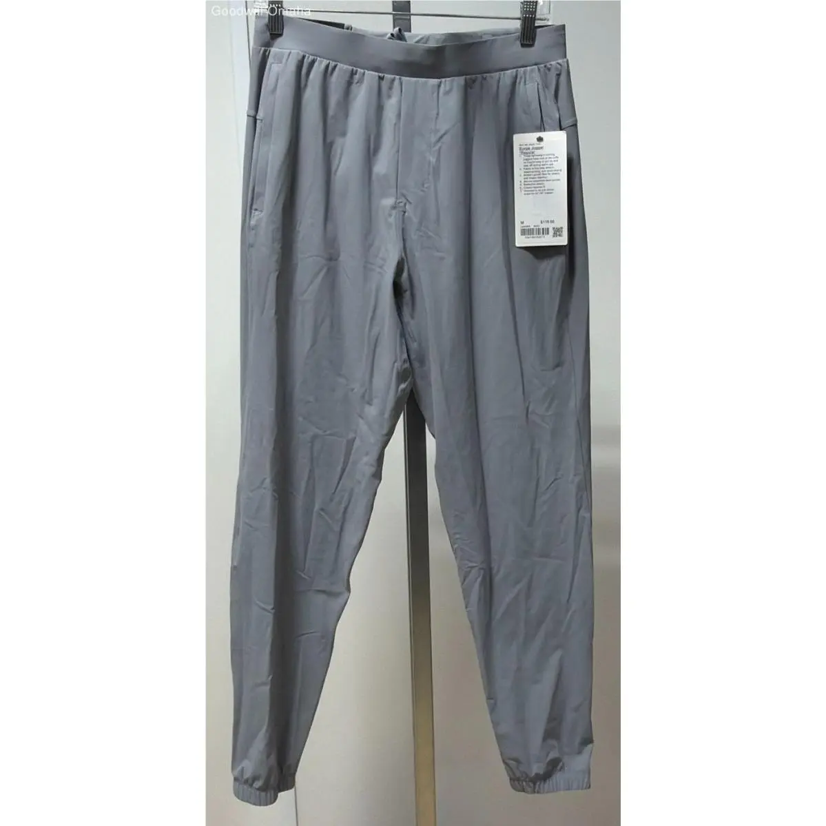 Lululemon Men`s Size M Rhino Grey Tapered Fit Surge Jogger Pants Regular