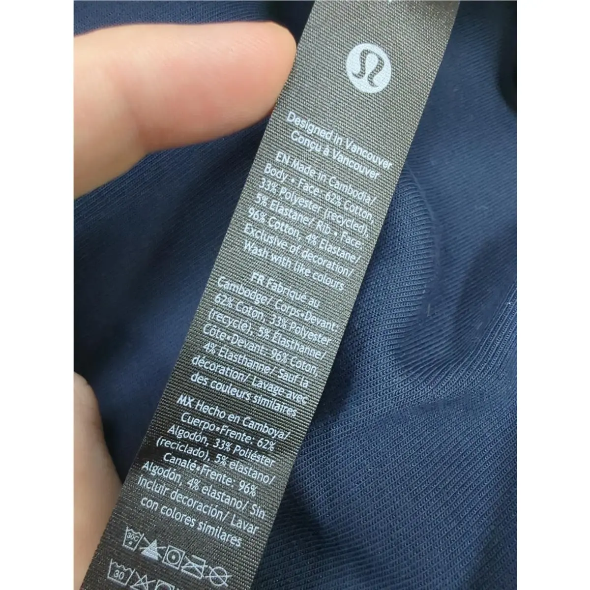 Lululemon clothing - Navy 1
