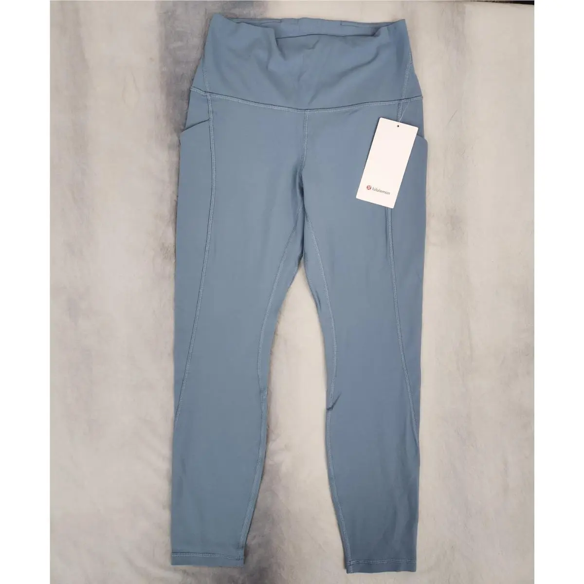 Lululemon Align HR Pant 25 Pockets Steel Blue Women`s Size 8