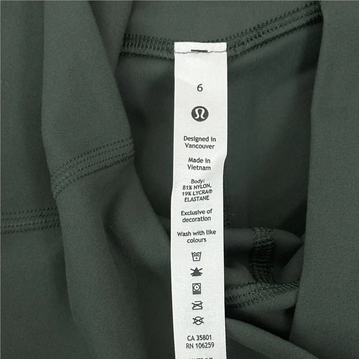 Lululemon clothing - Lululemon Align - Align - Green 1