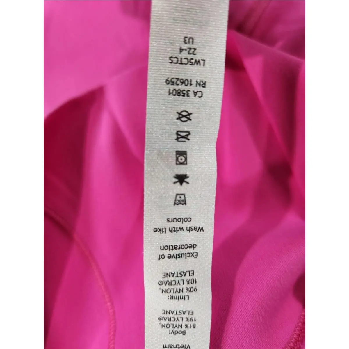 Lululemon clothing - Pink 4