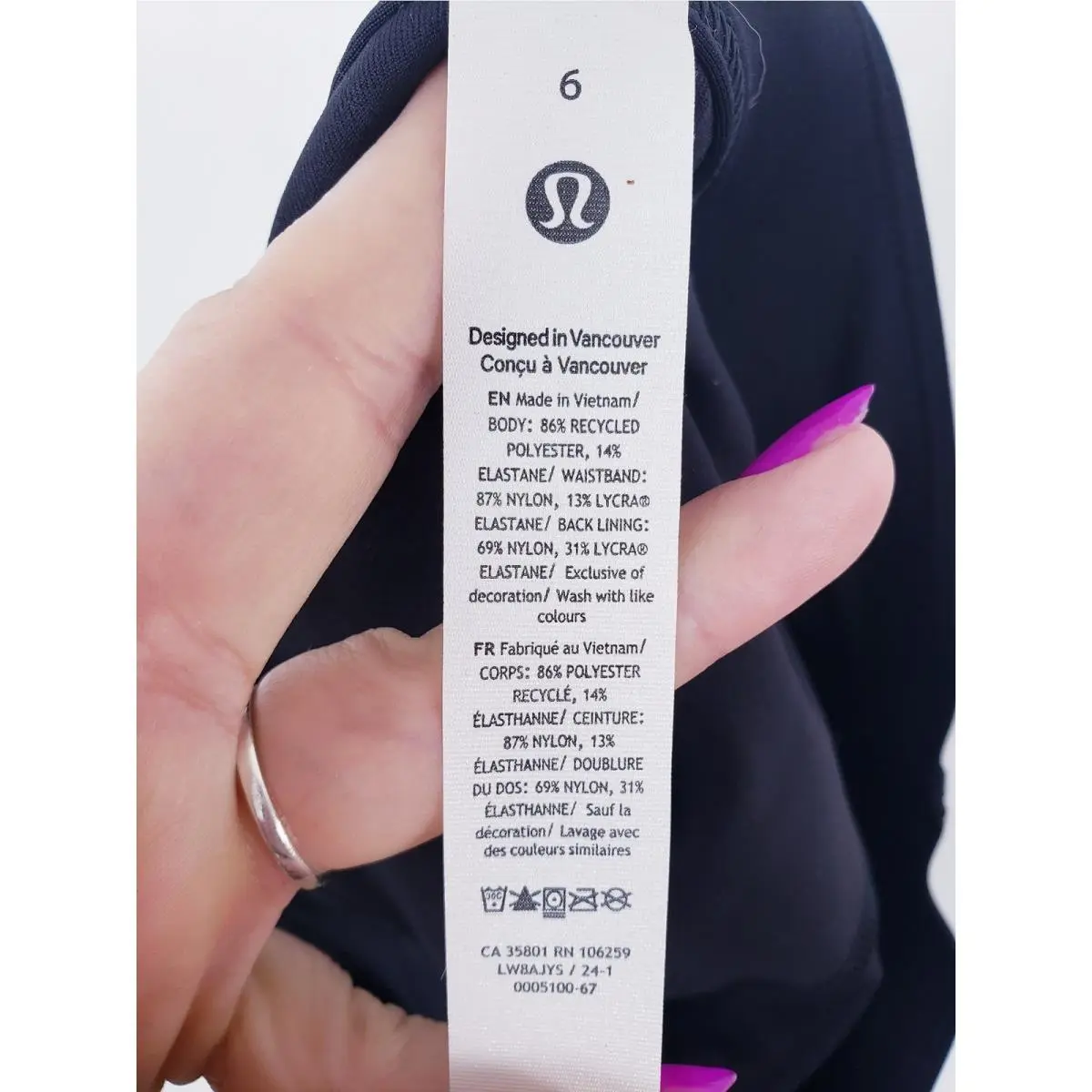 Lululemon clothing - Black 4