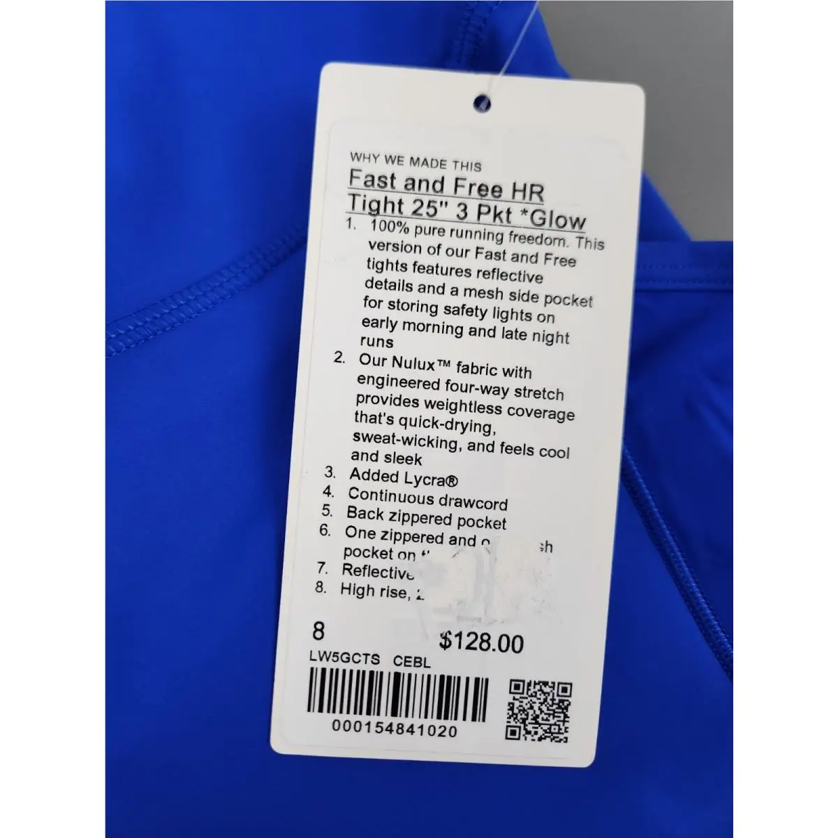 Lululemon clothing - Blue 7