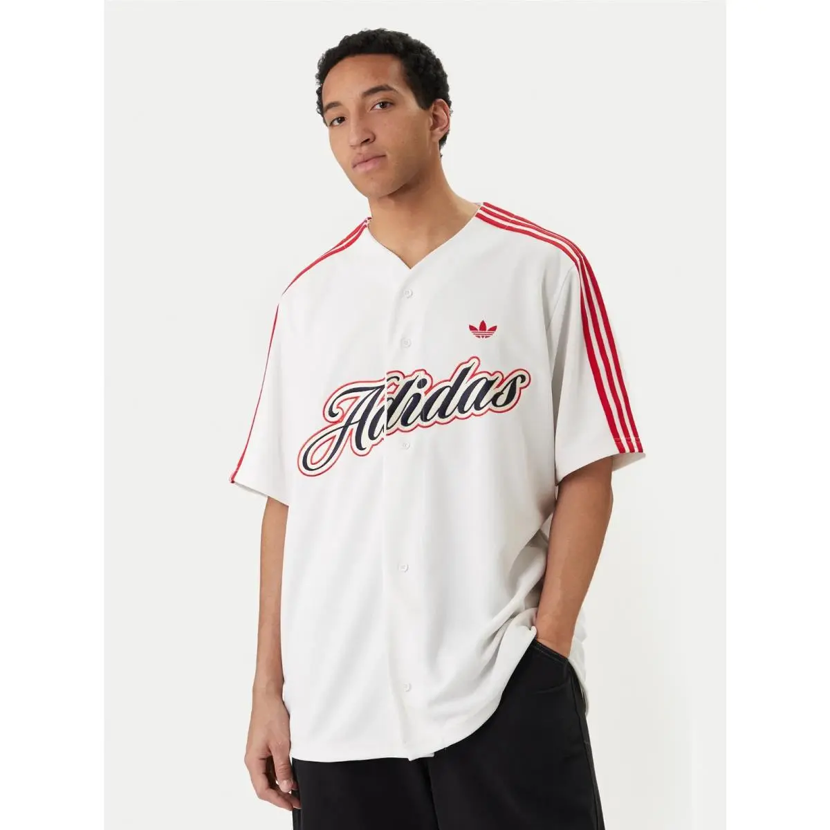 Adidas clothing - adidas Adicolor - Adicolor - KD6563 - White / Better Scarlet 0