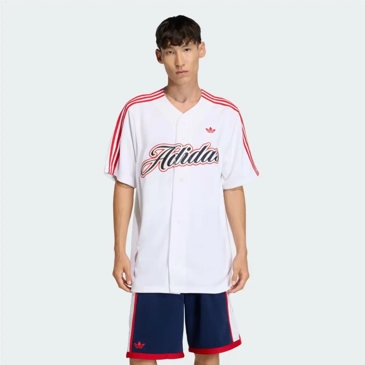 Adidas clothing - adidas Adicolor - Adicolor - KD6563 - White / Better Scarlet 1