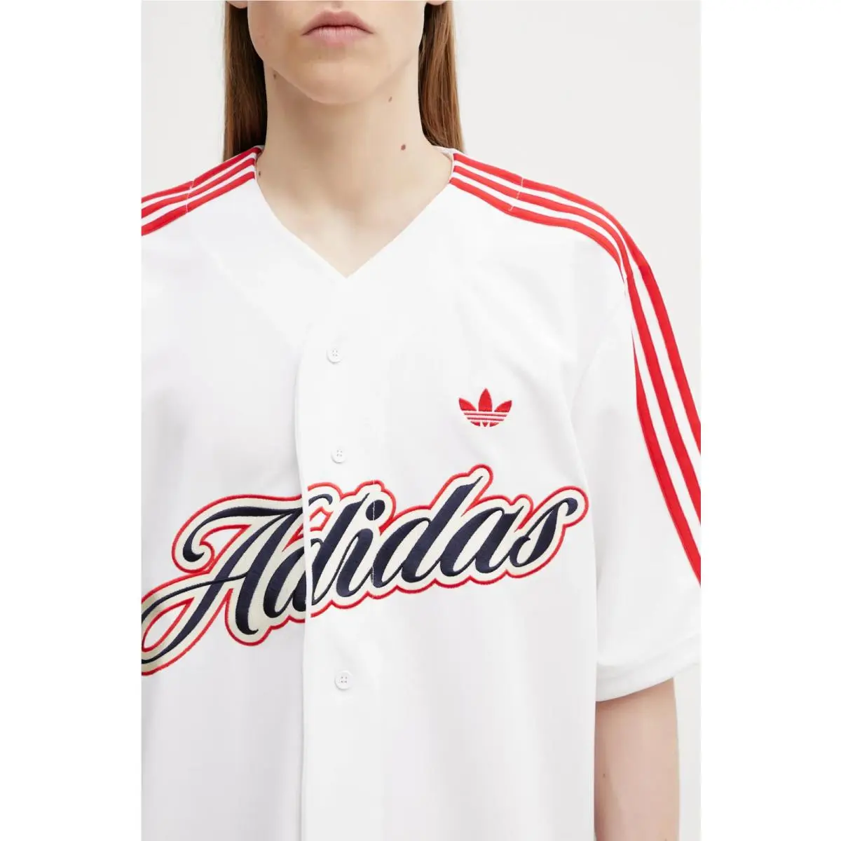 Adidas clothing - adidas Adicolor - Adicolor - KD6563 - White / Better Scarlet 5