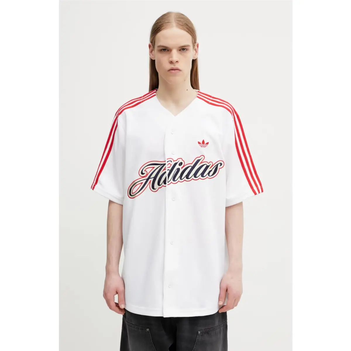 Adidas clothing - adidas Adicolor - Adicolor - KD6563 - White / Better Scarlet 16
