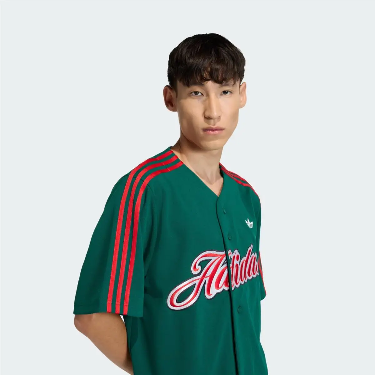 Adidas clothing - adidas Adicolor - Adicolor - KE2245 - Collegiate Green / Better Scarlet 2