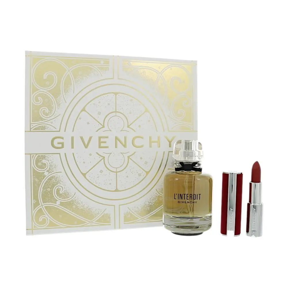 L`interdit by Givenchy Gift Set For Women 2 Pc Gift Set - 2.7Oz Edp Spray 12Oz