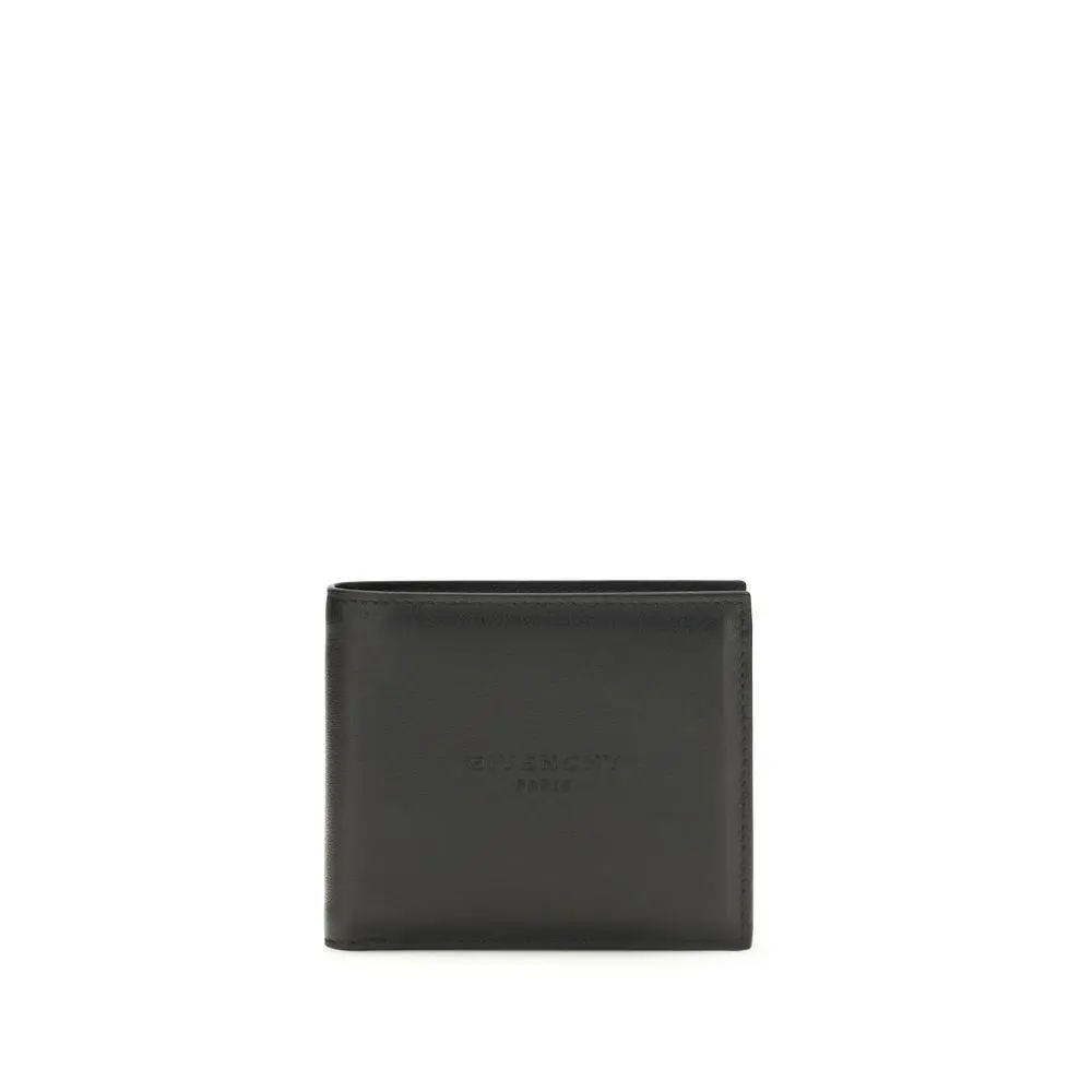 Givenchy Black Calf Leather Bos Taurus Wallet - GIBK60FZK21L001BB
