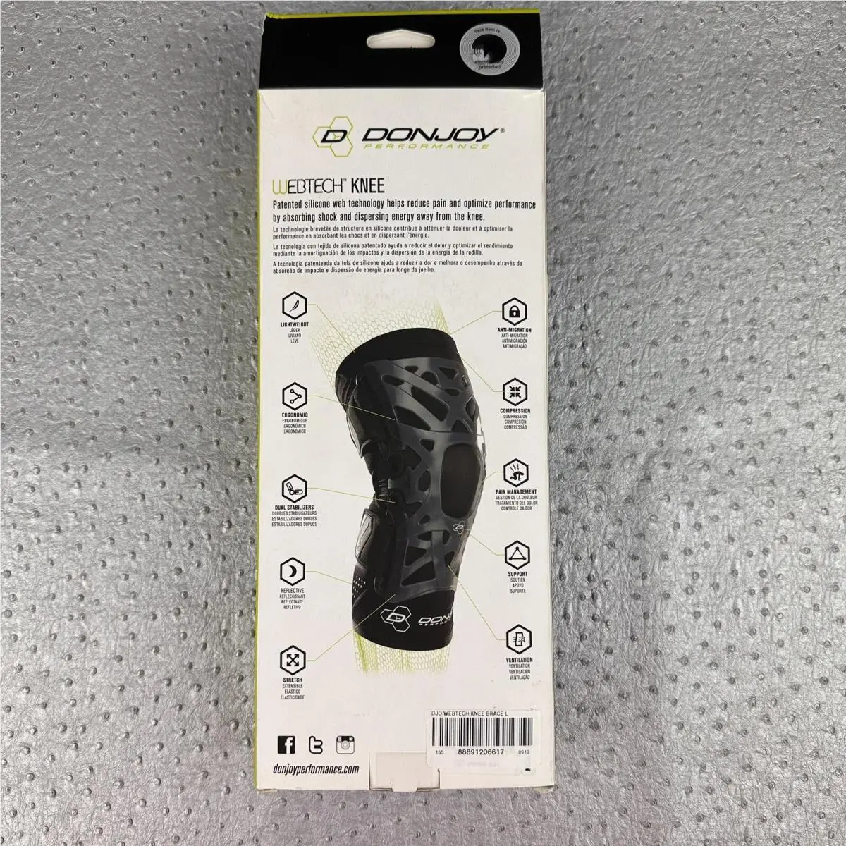 DonJoy  - DonJoy Performance Webtech - Performance Webtech - 88891206618 - Multicolor 4