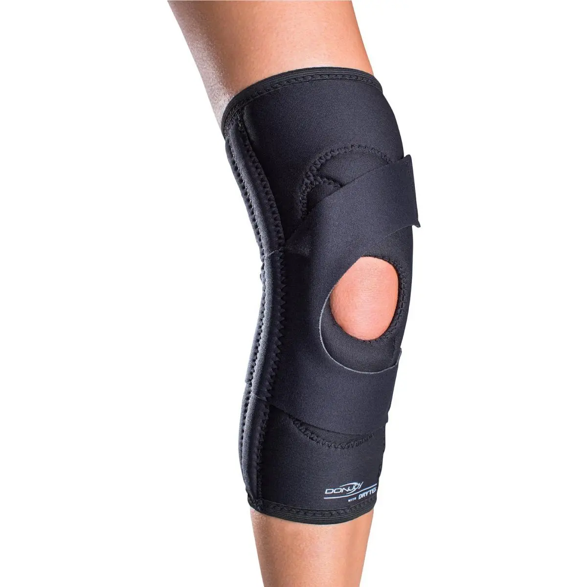 Donjoy Lateral J Patella Knee Support Brace Without Hinge: Drytex Left Leg