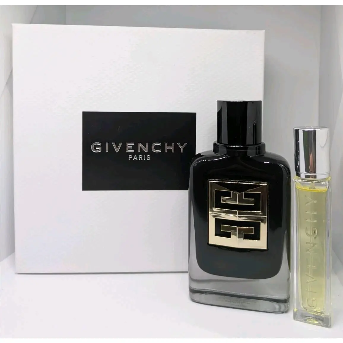 Givenchy Gentleman Society Ambree 60ml/ 2fl oz 12.5ml Edp Men`s 2 Pc Set