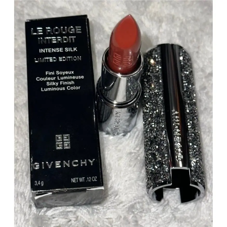 Givenchy Limited Edition Le Rouge Interdit 502 Intense Silk Holiday Lipstick