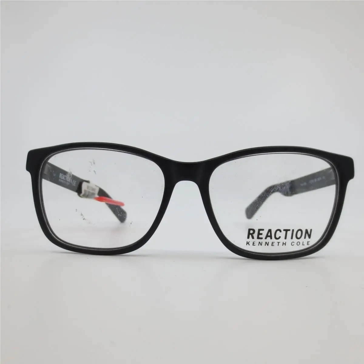 Kenneth Cole Reaction Mens Eyeglasses Black Rectangular KC0790 002 54-16-140