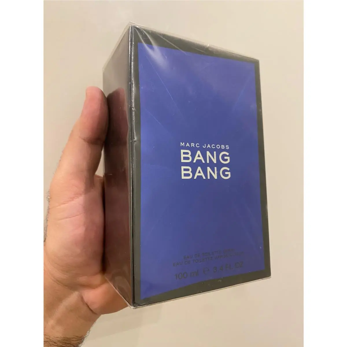 Marc Jacobs Bang Bang Edt 100 ml 3.4 oz Men Spray Rare