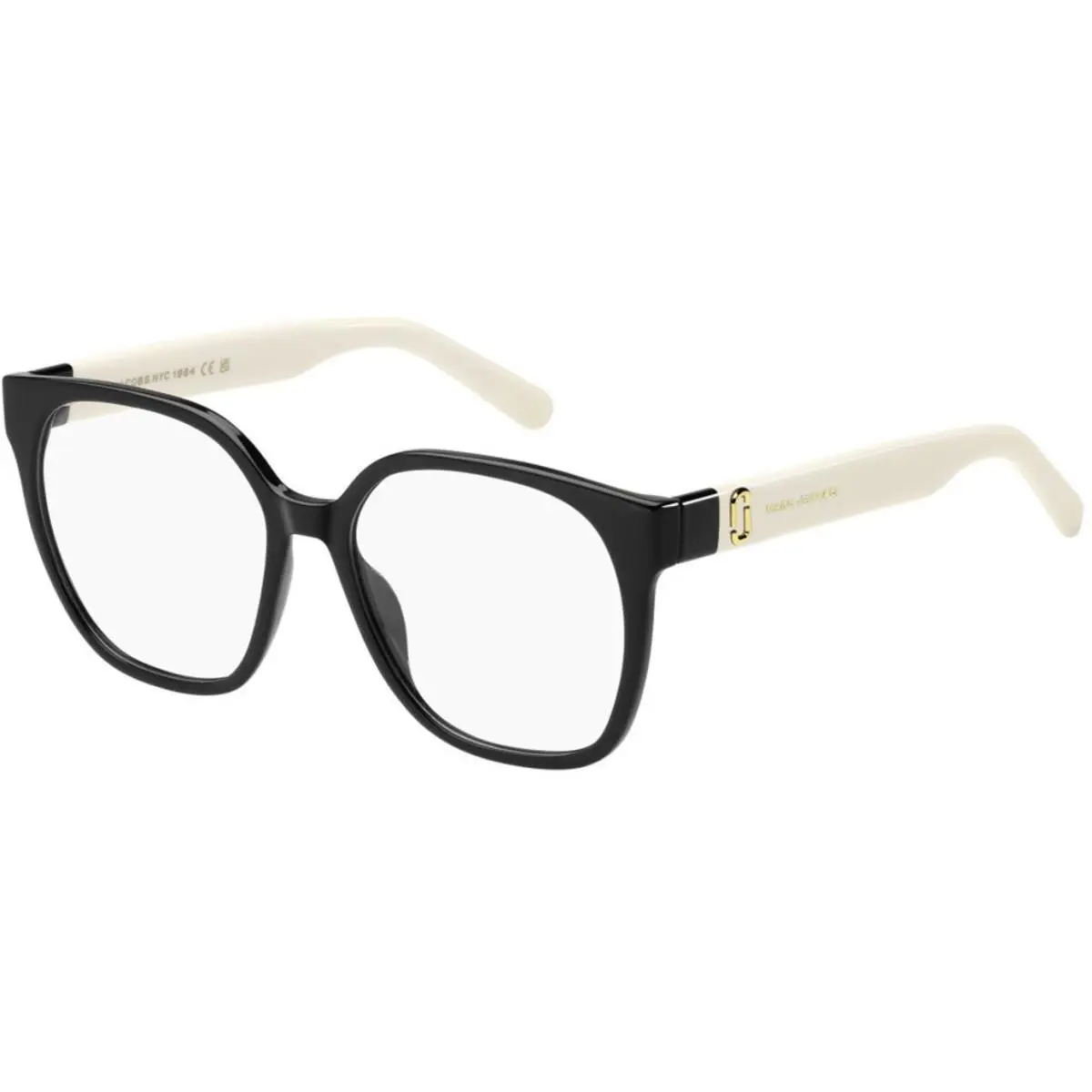 Marc Jacobs 726 Black White 80S Size 55 Eyeglasses
