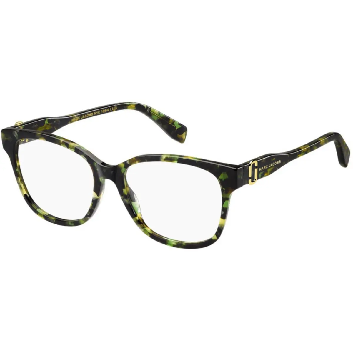 Marc Jacobs 768 Green Havana Xgw Size 55 Eyeglasses