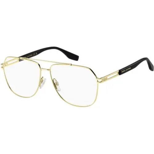 Marc Jacobs 751 Gold Black Rhl Size 60 Eyeglasses