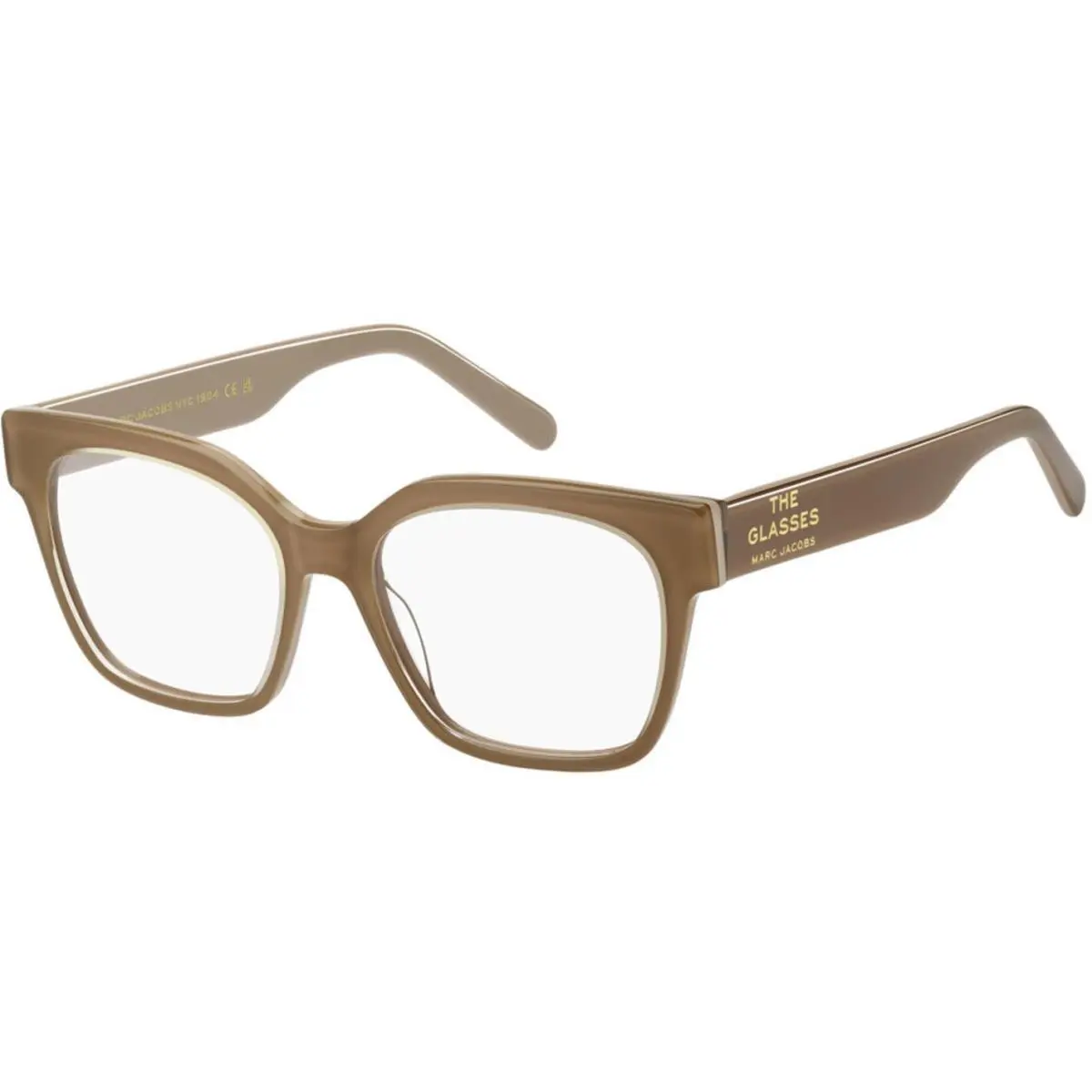 Marc Jacobs 801 Pink Beige Dln Size 53 Eyeglasses