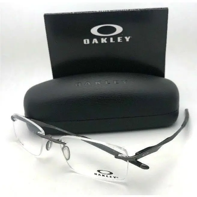 Titanium Eyeglasses Wingfold Evr OX5118-0353 Rimless Polishd Cement Frame by Oakley
